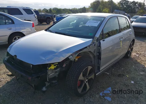2017 Volkswagen Gti Autobahn 4-Door/S 4-Door/Se 4-Door/Sport 4-Door from USA, damaged, VIN 3VW447AU4HM054830